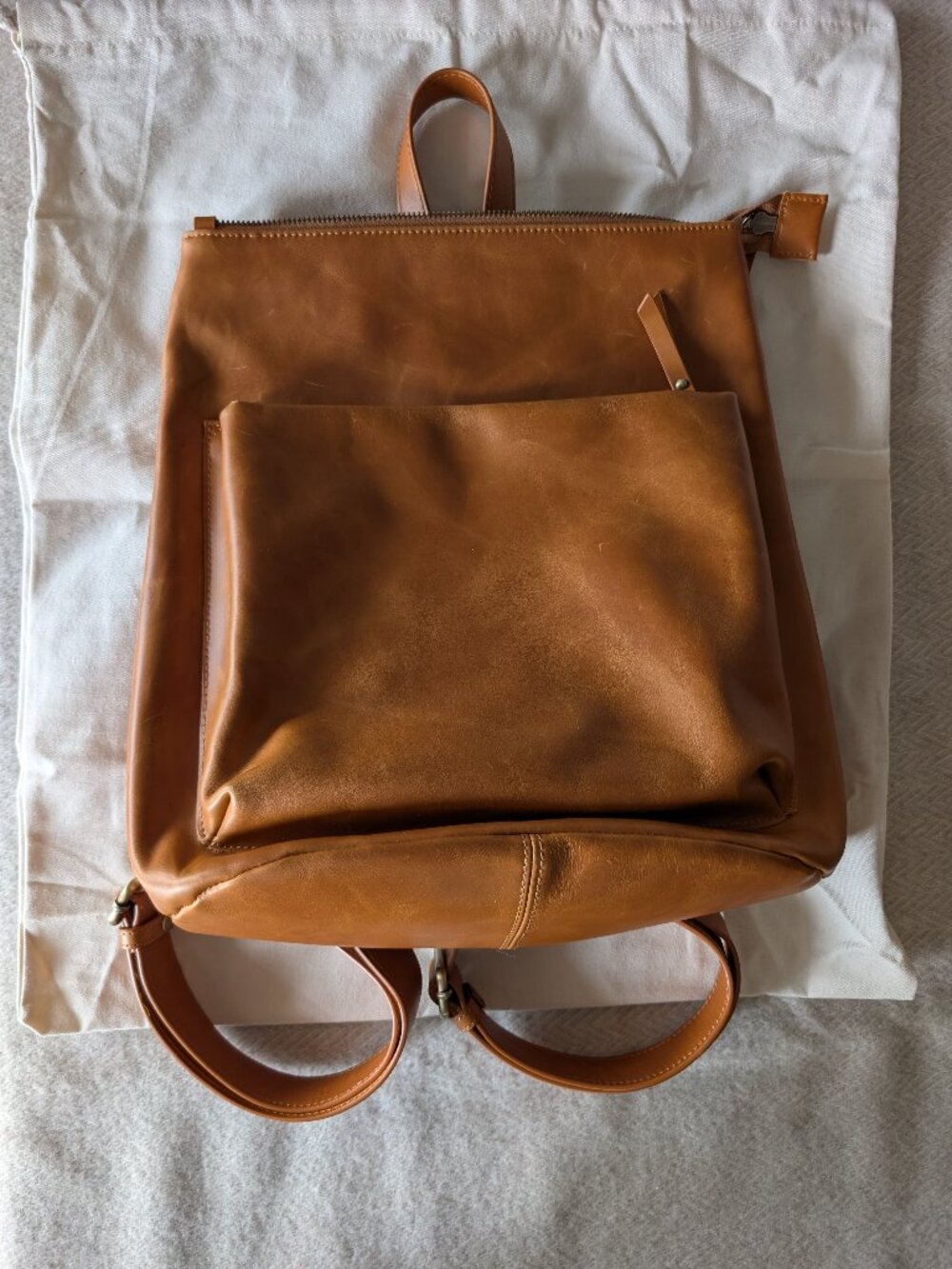 Andar Addison Full Grain Leather  Backpack